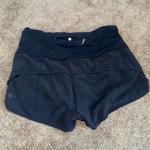 Authentic lululemon speed up short high rise